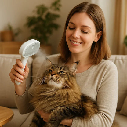 Kassidele mõeldud auruhari – õrn ja läikiv karvahooldus