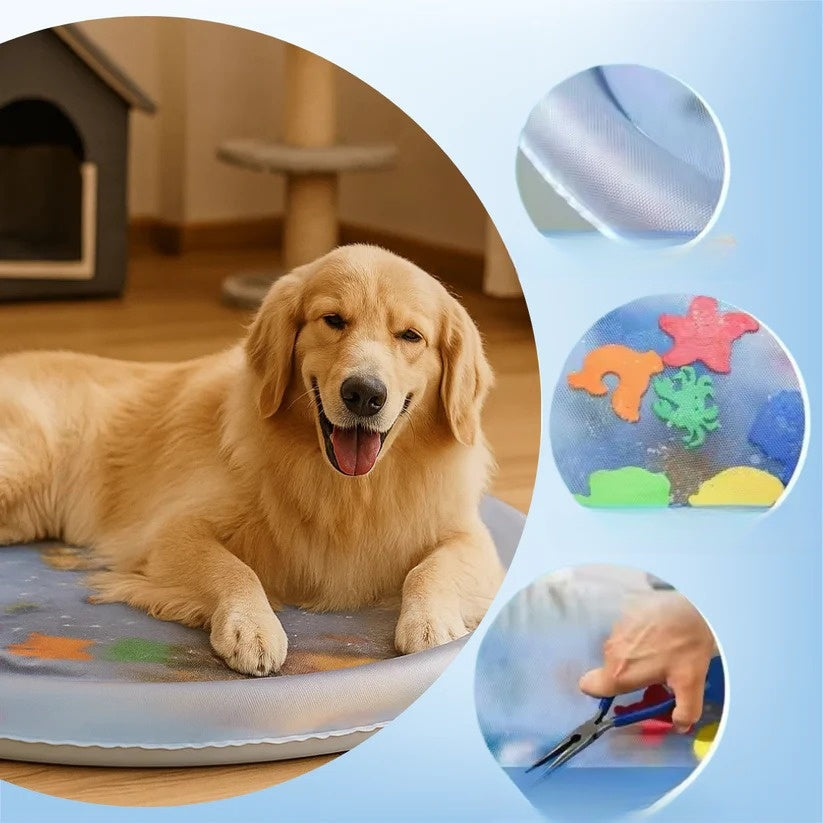 Jahutav mängumadrats koertele