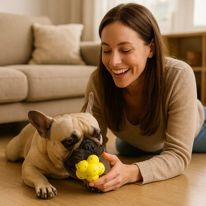 Tugev põrkav pall koertele stressi vähendamiseks
