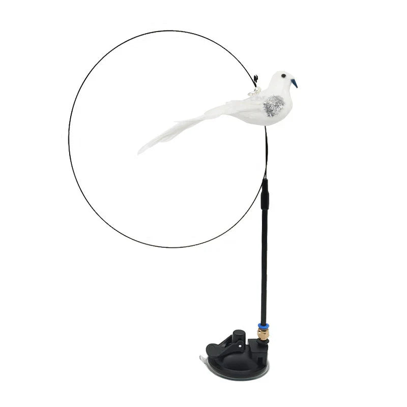 Linnumäng – interaktiivne mänguasi kassidele