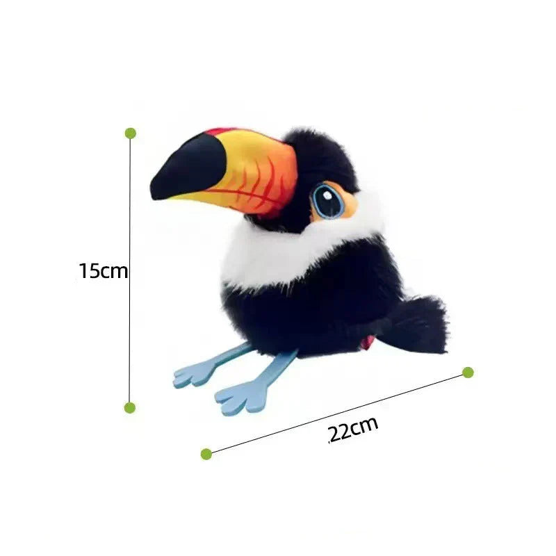 Lendleva ja vidisev linnumänguasi kassidele