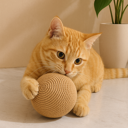 Tugev närimiskindel mängupall kassidele