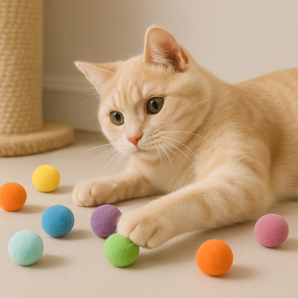 Interaktiivsed plüüsist mängukamud kassidele