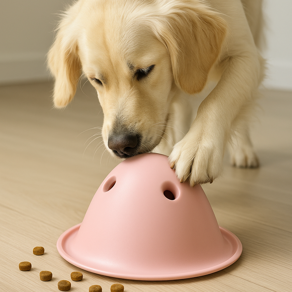 Interaktiivne närimismõistatus koertele peidetud maiusega