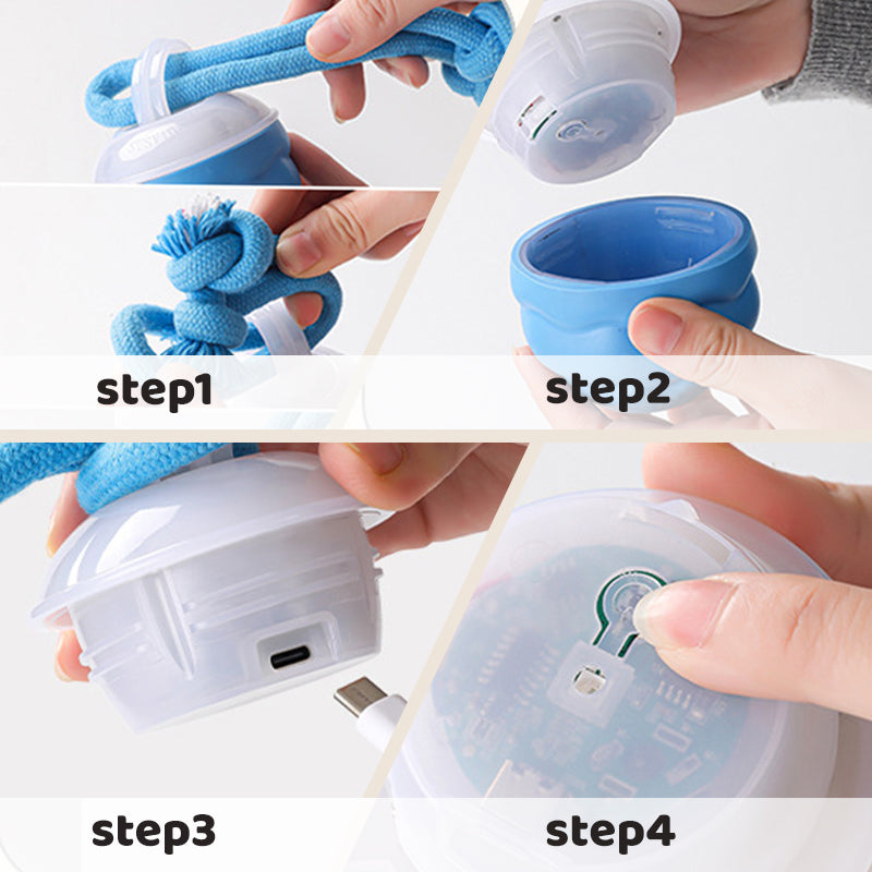 Interaktiivne rahustav mängukera koertele