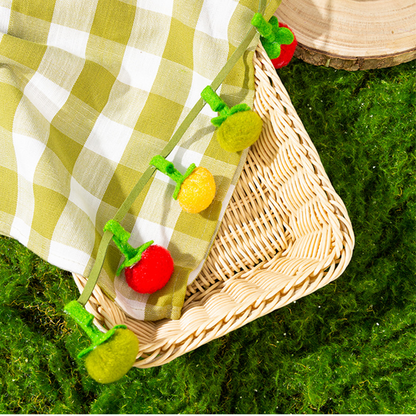 Interaktiivne puuviljakujuline mänguasi kassidele